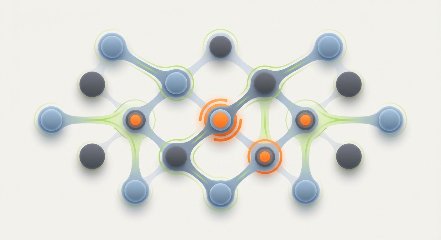 Digital platform network visualization